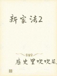 新家法2封面