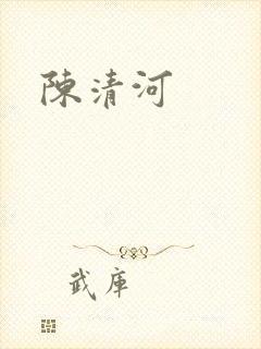 陈清河封面
