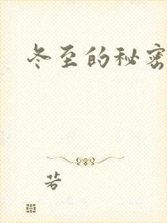 冬至的秘密