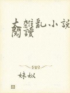 大杂乱小说目录阅读