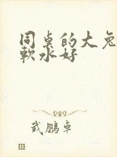 同桌的大兔子好软水好封面