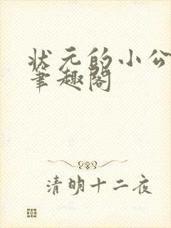 状元的小公主 笔趣阁