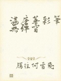 满唐华彩笔趣阁无弹窗