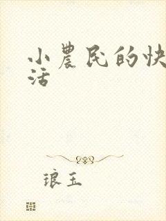 小农民的快乐生活封面