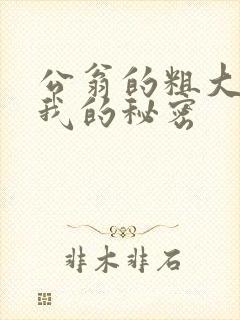 公翁的粗大放进我的秘密