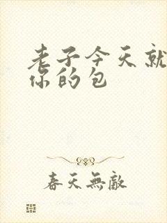 老子今天就要开你的包