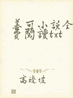 姜可小说全文免费阅读txt封面