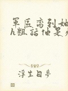 军区脔到她哭hh粗话他是疯批