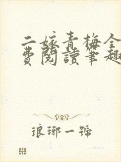 二嫁青梅全文免费阅读笔趣阁