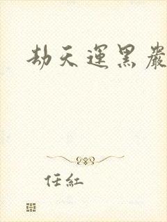 劫天运黑岩封面