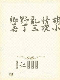乡野乱情胡秀英丢了三次小说封面
