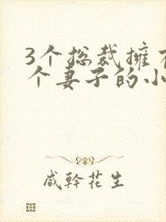 3个总裁拥有一个妻子的小说