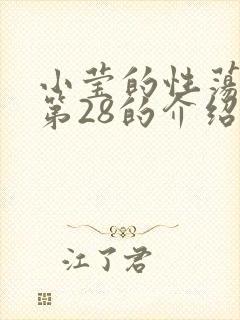 小莹的性荡生活第28的介绍封面