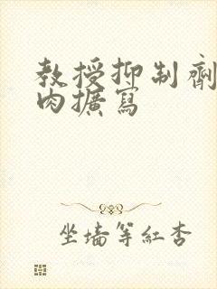 教授抑制剂要吗肉扩写封面