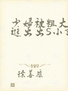 少妇被粗大猛进进出出S小说封面