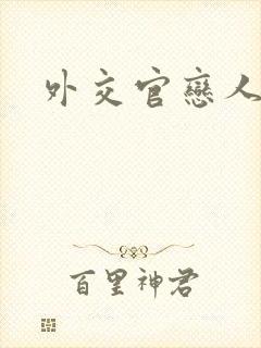 外交官恋人小说