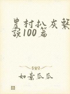 农村扒灰系列小说100篇封面