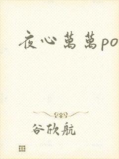 夜心万万po