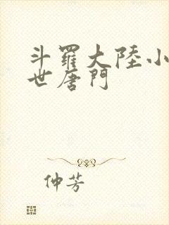 斗罗大陆小说绝世唐门封面