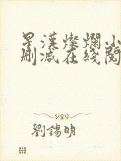 星汉灿烂小说无删减在线阅读