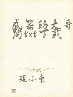 成器的大哥笔趣阁txt下载