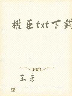 权臣txt下载封面