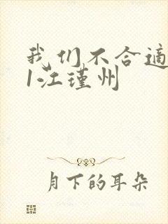 我们不合适1v1江瑾州