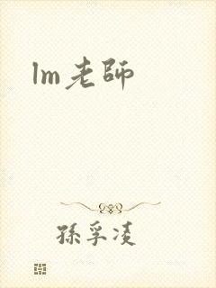 lm老师封面