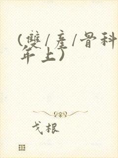 (双/产/骨科年上)