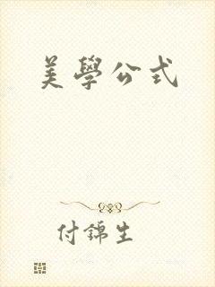 美学公式