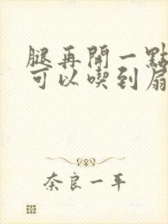 腿再开一点我就可以吃到扇贝了