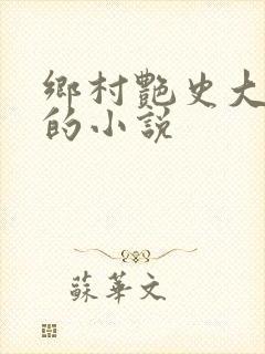 乡村艳史大肉榛的小说