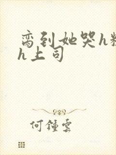 脔到她哭h粗话h上司封面