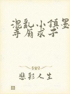 混乱小镇墨池砚寺庙求子封面