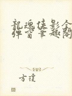 龙魂侠影全文无弹窗笔趣阁封面