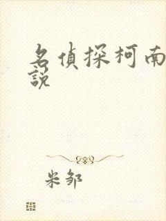 名侦探柯南h小说