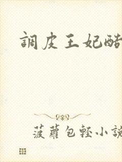 调皮王妃酷王爷