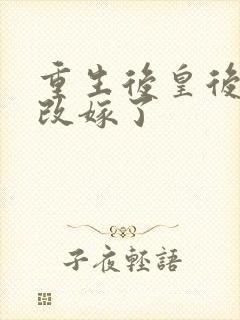 重生后皇后娘娘改嫁了