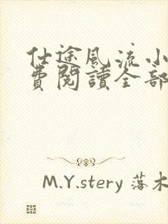 仕途风流小说免费阅读全部章节