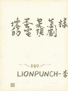 坏蛋是怎样炼成的电视剧封面