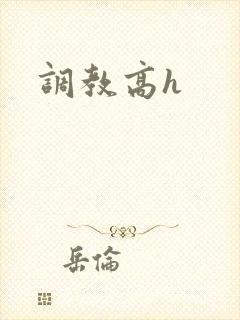 调教高h封面