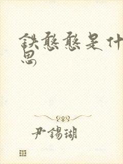 铁憨憨是什么意思