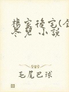 杨家后宅(全)冬儿 小说