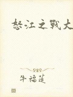 怒江之战大结局封面