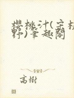 樱桃汁(宋枝江野)笔趣阁