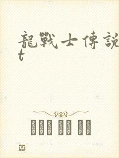龙战士传说txt