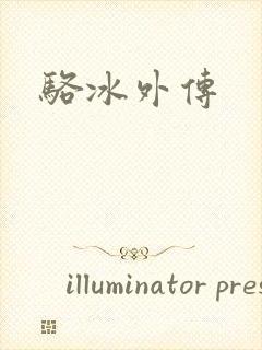 骆冰外传