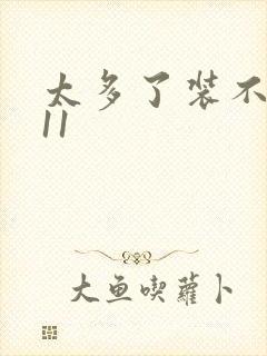 太多了装不下H11