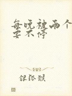 每晚被两个师傅要不停封面