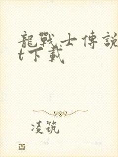 龙战士传说txt下载